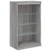 Servantă cu lumini LED, gri sonoma, 60,5x37x100 cm - WALTI WALTI