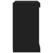 Servantă cu lumini LED, negru, 41x37x67 cm - WALTI WALTI