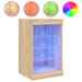 Servantă cu lumini LED, stejar sonoma, 41x37x67 cm - WALTI WALTI