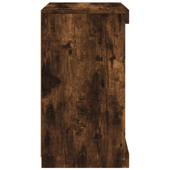 Servantă cu lumini LED, stejar fumuriu, 41x37x67 cm - WALTI WALTI