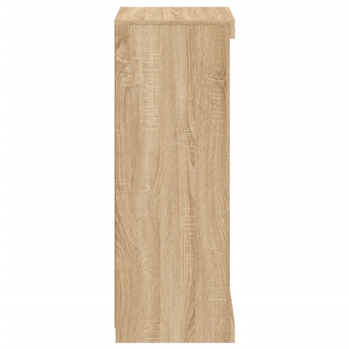 Servantă cu lumini LED, stejar sonoma, 41x37x100 cm - WALTI WALTI