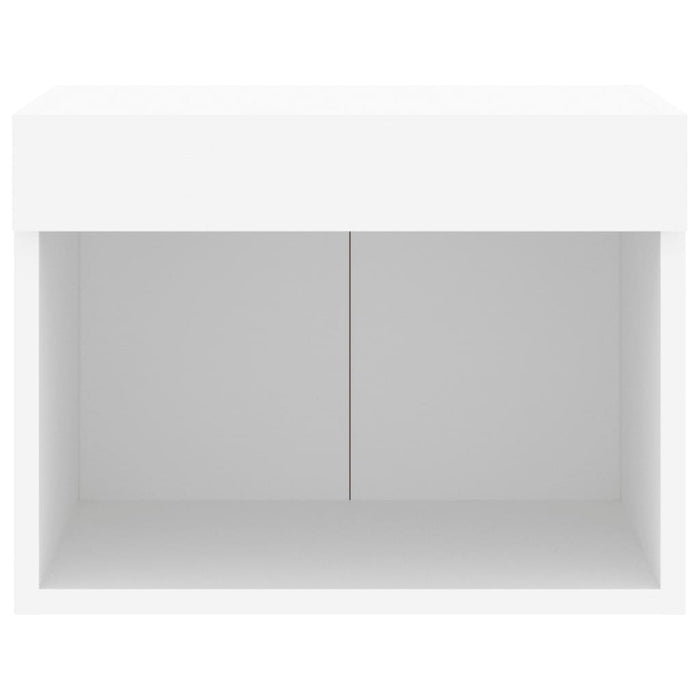 Noptiere cu lumini LED montate pe perete, 2 buc., alb - WALTI WALTI