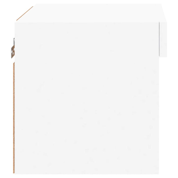 Noptiere cu lumini LED montate pe perete, 2 buc., alb - WALTI WALTI