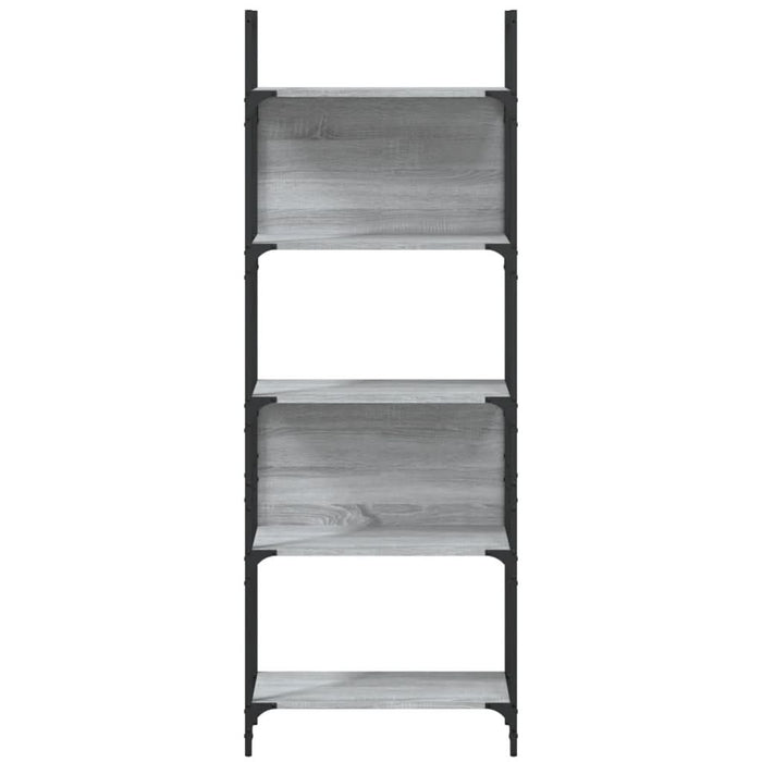 Bibliotecă 5 niveluri, gri sonoma, 60,5x24x166,5 cm - WALTI WALTI