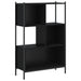 Bibliotecă, negru, 72x28x109 cm, lemn prelucrat - WALTI WALTI