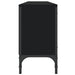 Comodă TV cu sertar, negru, 200x25x44 cm, lemn prelucrat - WALTI WALTI