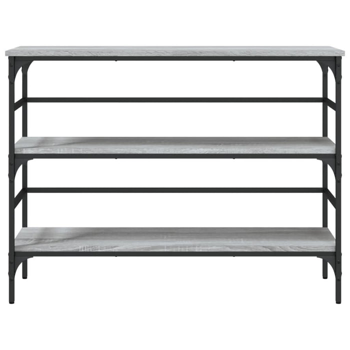 Măsuță consolă, gri sonoma, 100x32x75 cm, lemn prelucrat - WALTI WALTI